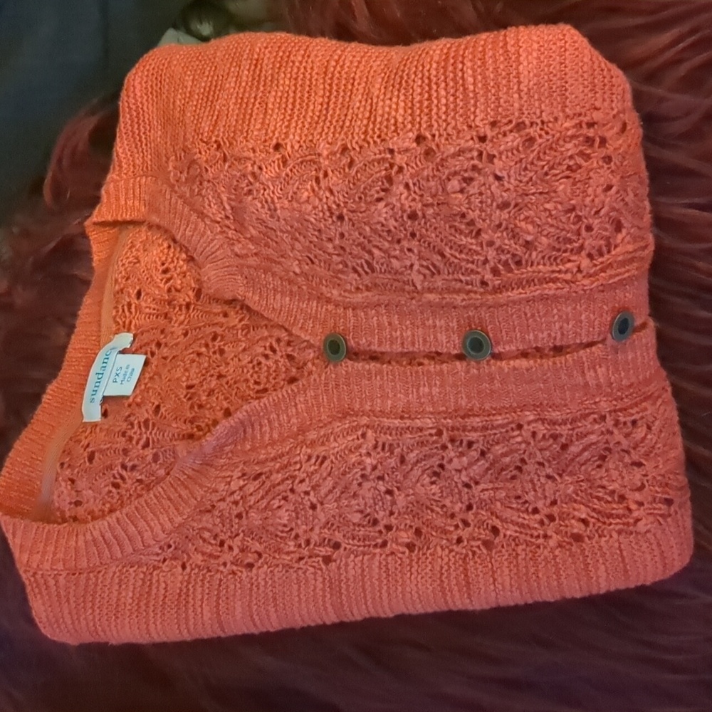 🧡 sundance Short Sleeve Sweater